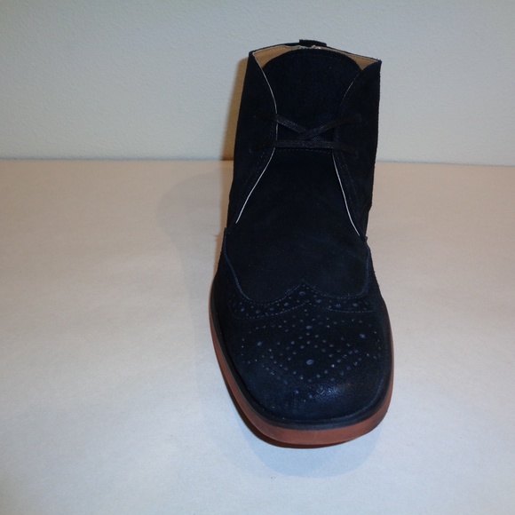 Stacy Adams Size 10 M TALIESIN Black Suede Boots main image 5